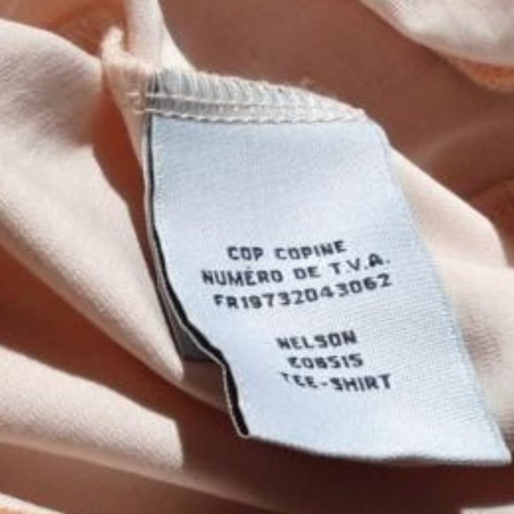 NWT Cop Copine Interesting Blouse with Wrap on the Back and Embroidery - Picture 8 of 8